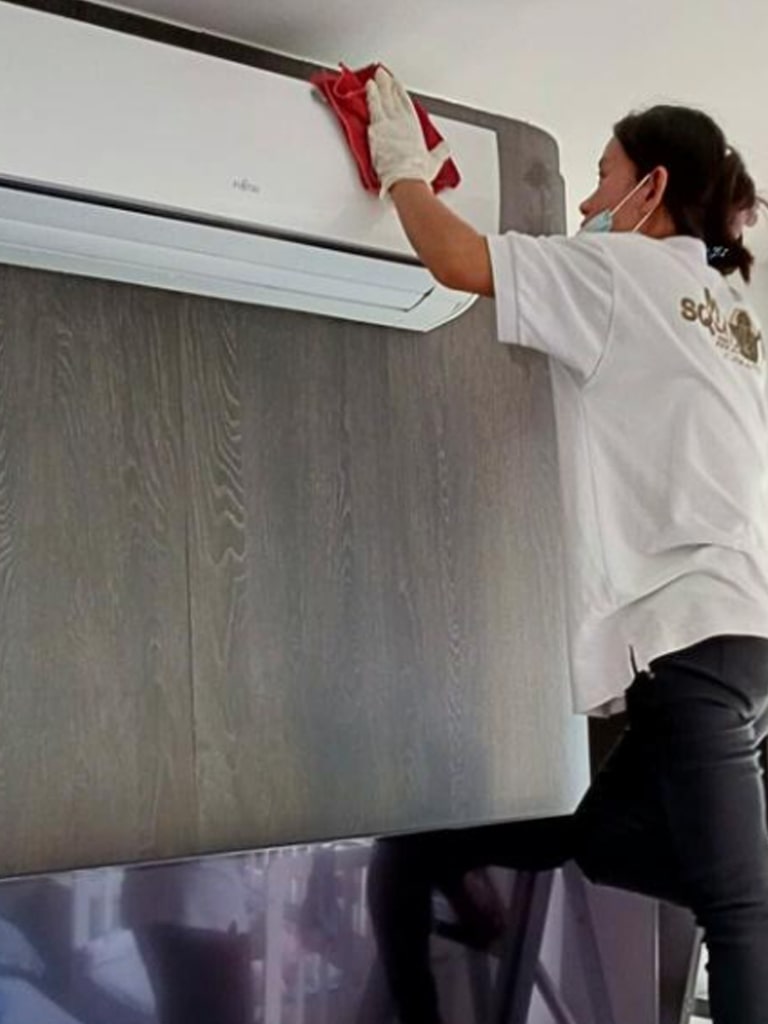 Home Cleaning - Cleaning Air Conditioner